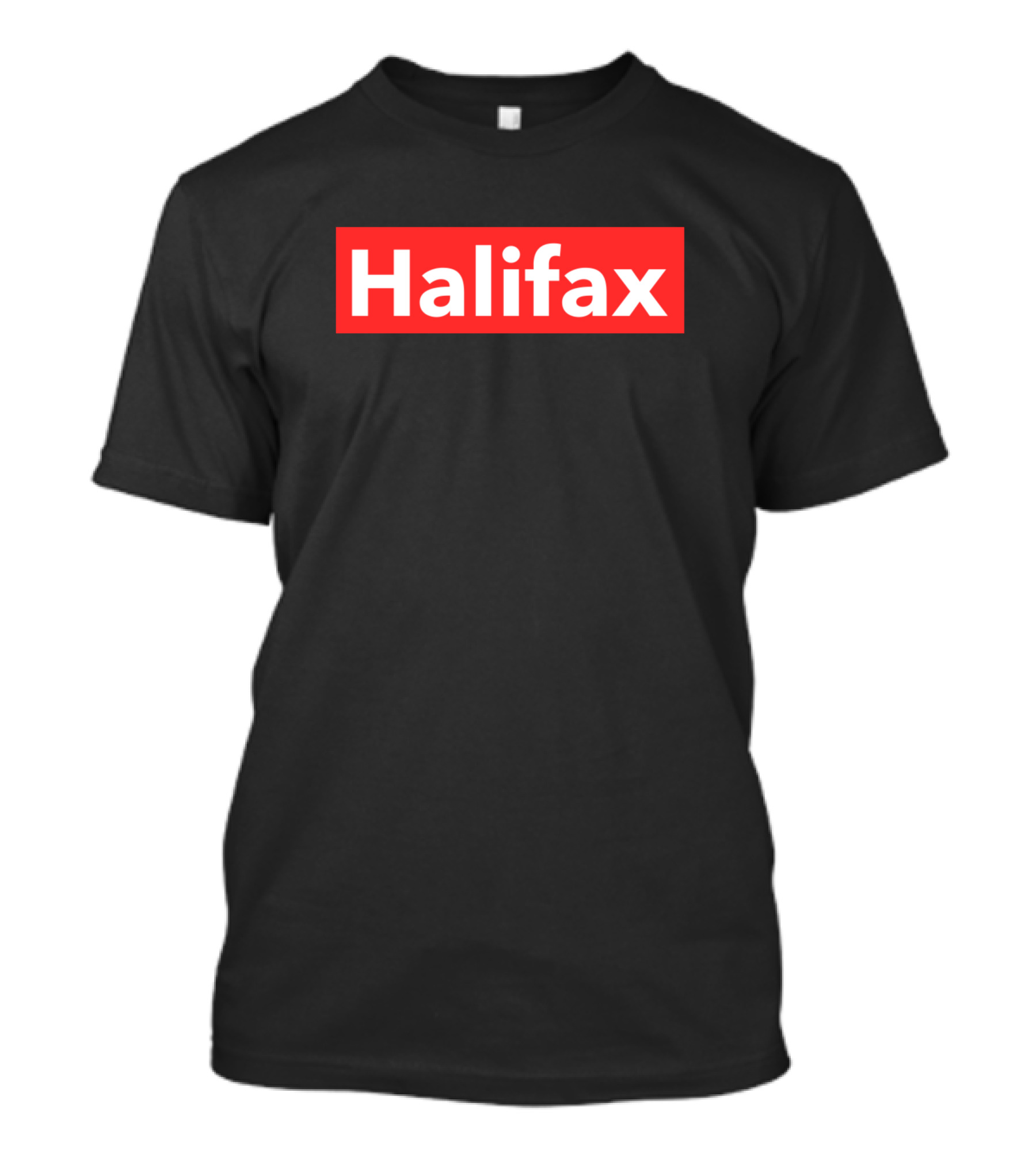 Halifax Red Box Style Branding T-Shirt