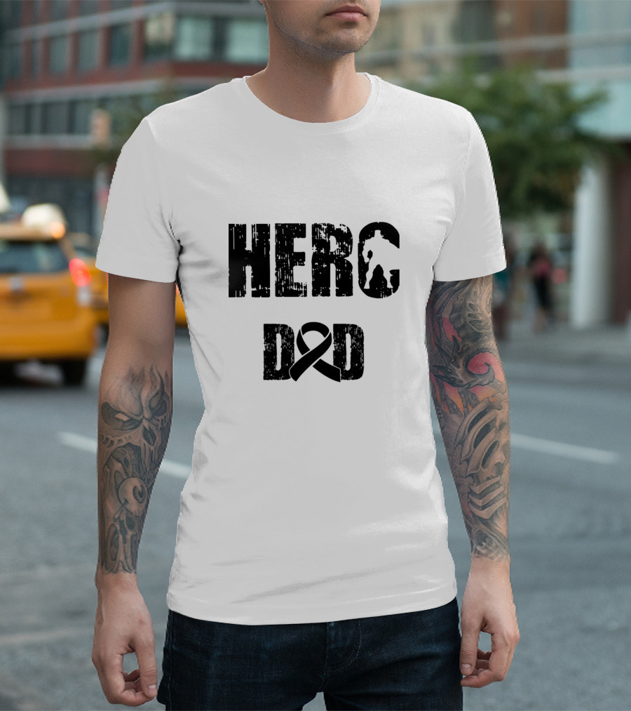 I Have A Hero I Call Him Dad Sleep Apnea Warrior T-Shirt