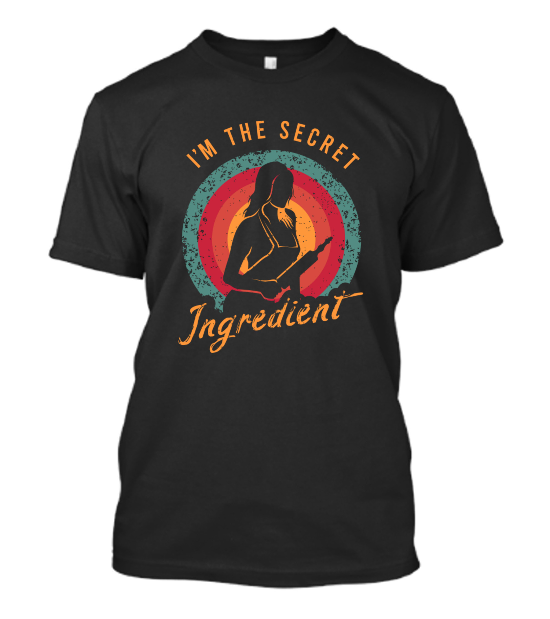 I'm The Secret Ingredient Cookie Baking Lover Retro T-Shirt
