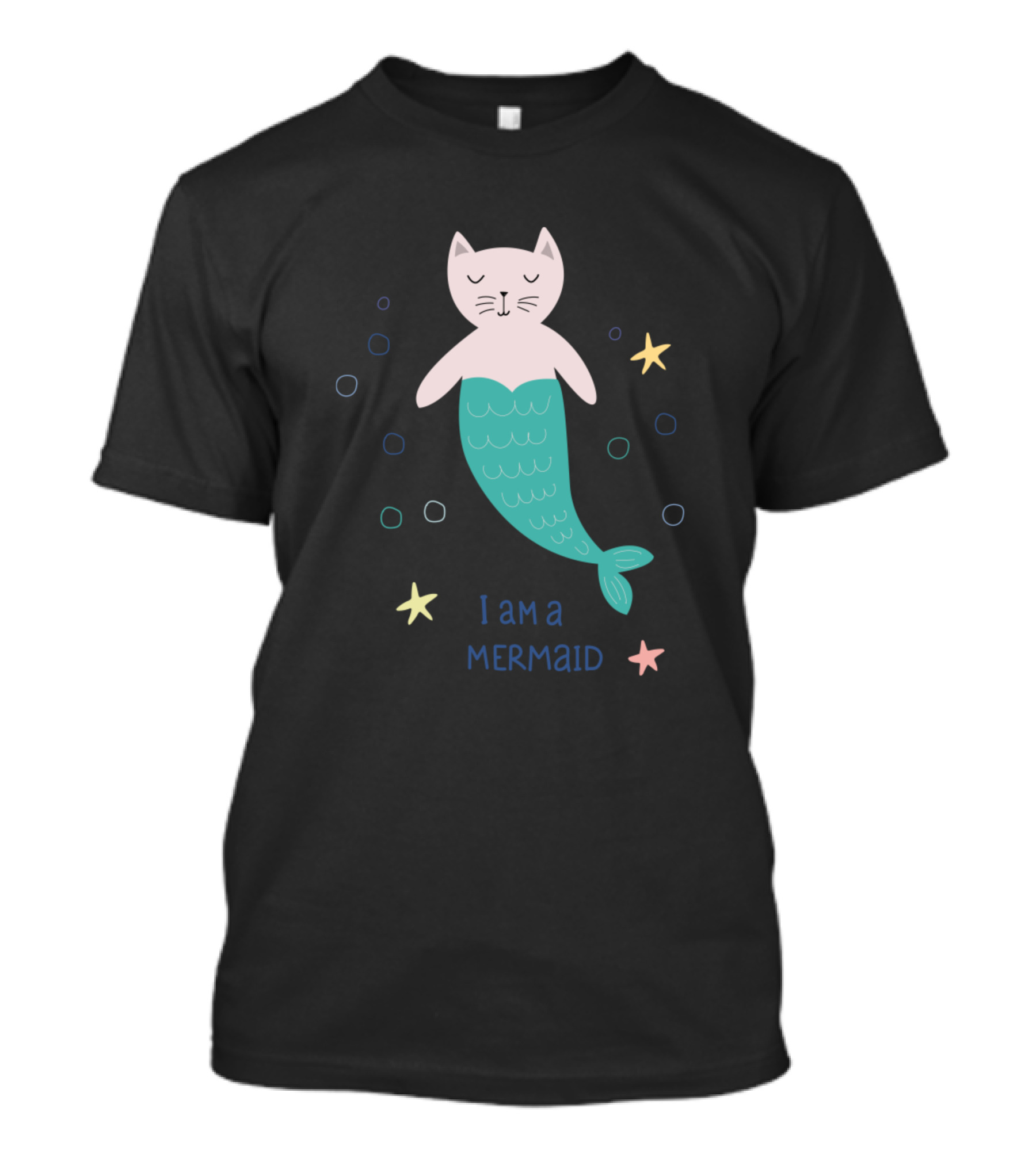 I Am A Cat Mermaid T-Shirt