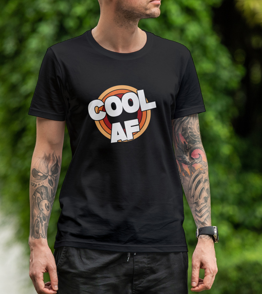 COOL AF Super Cool Bugs Bunny Vector T-Shirt