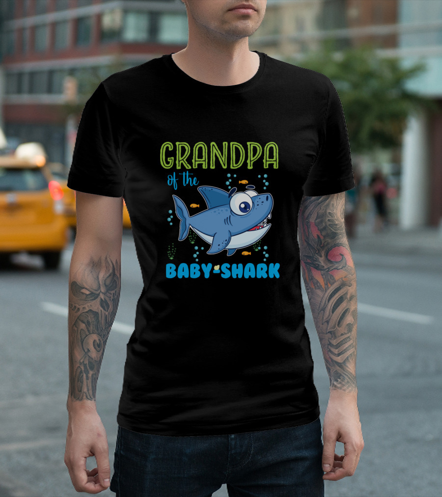 GRANDPA Of The BABY-SHARK T-Shirt