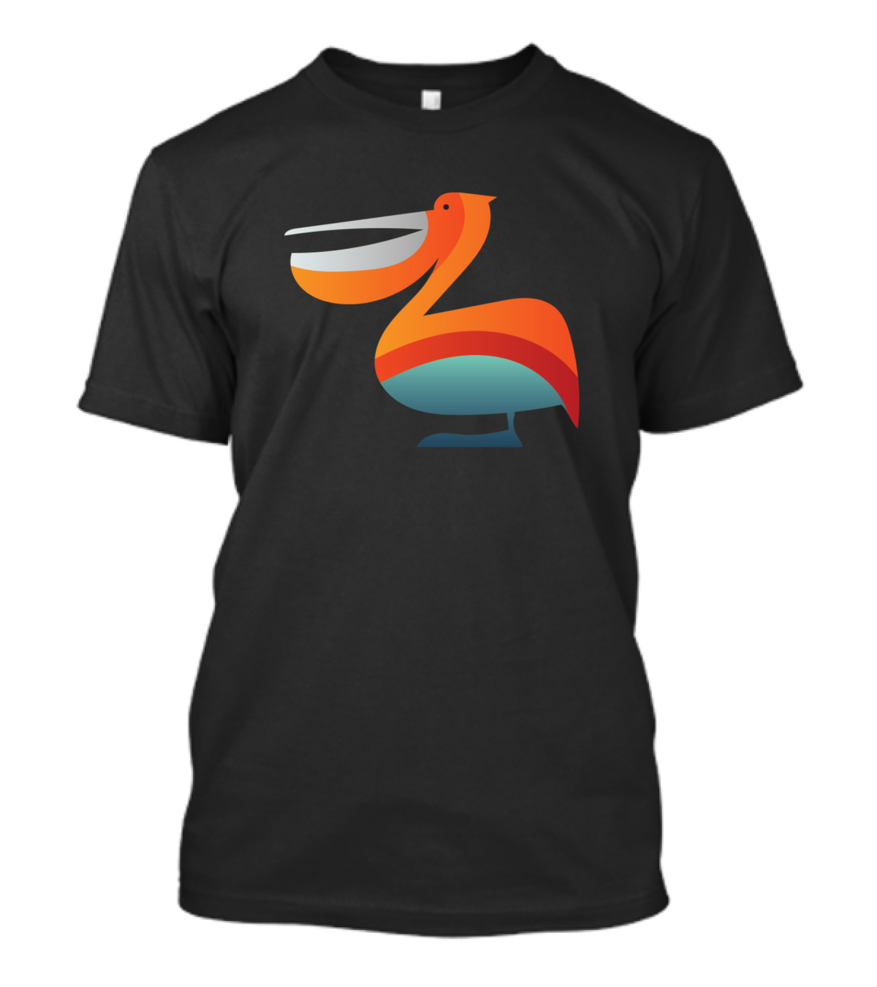 Pelican Gradient Modern T-Shirt