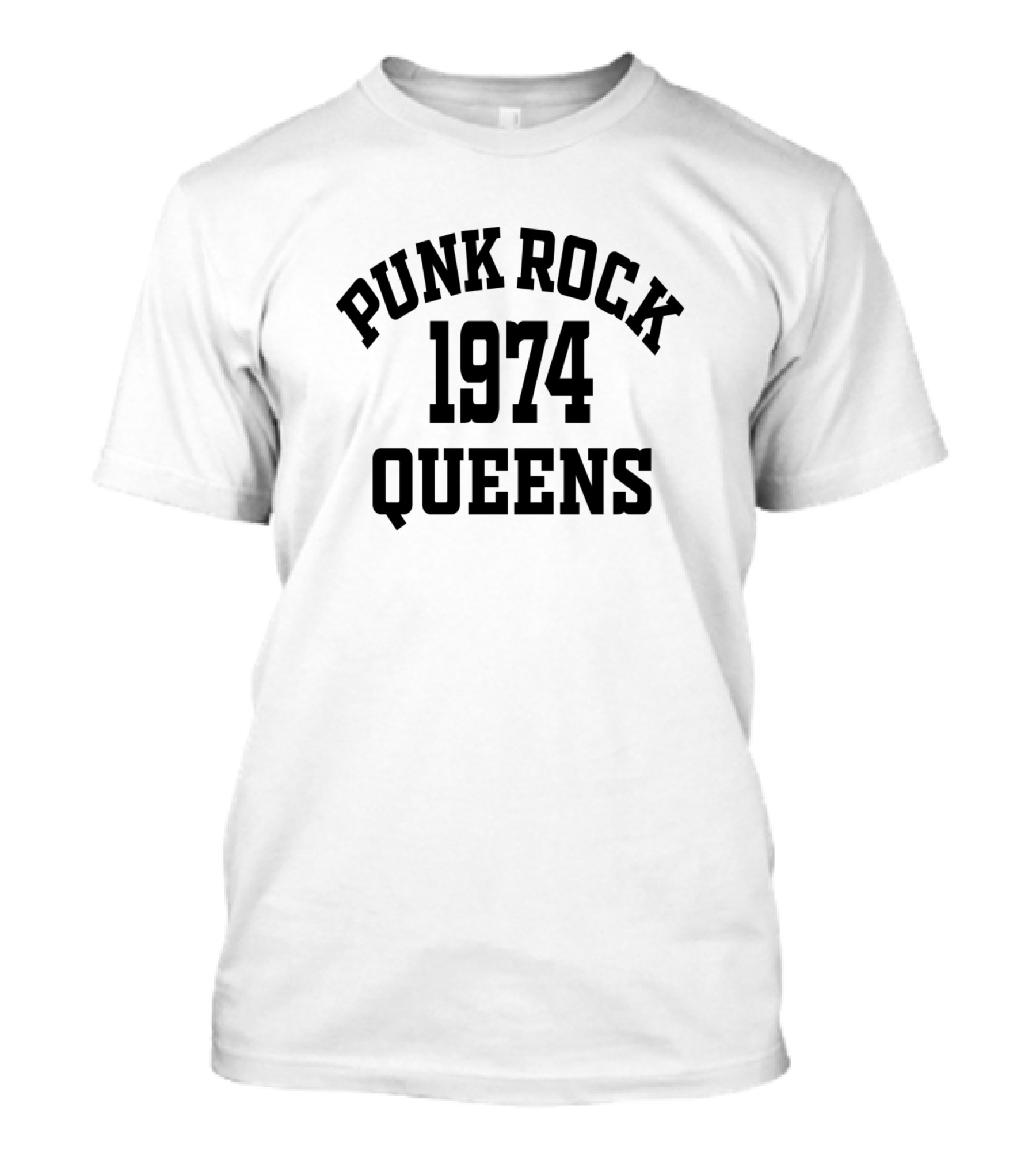 Punk Rock 1974 Queens T-Shirt