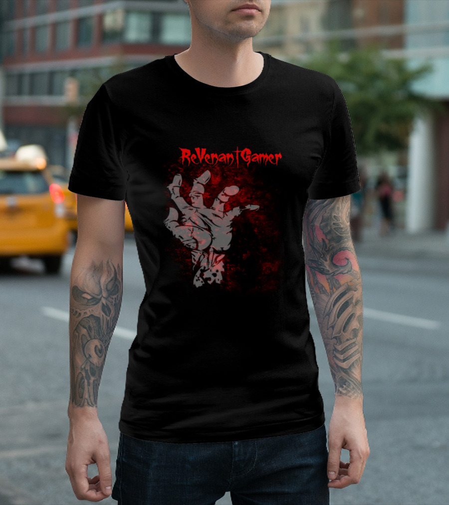 RevenantGamer Zombie Hand Red T-Shirt