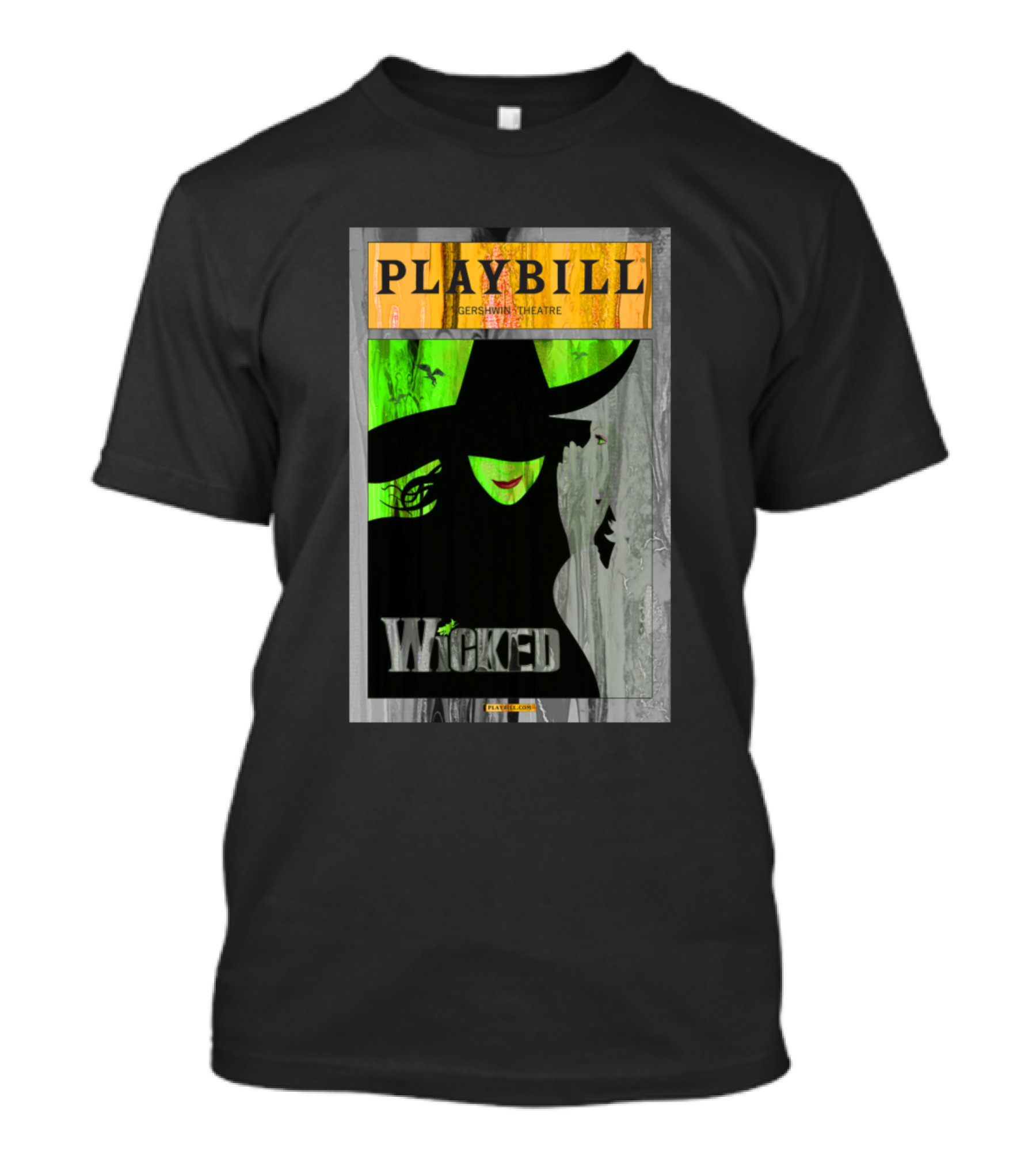 Wicked Playbill Gershwin Theatre T-Shirt