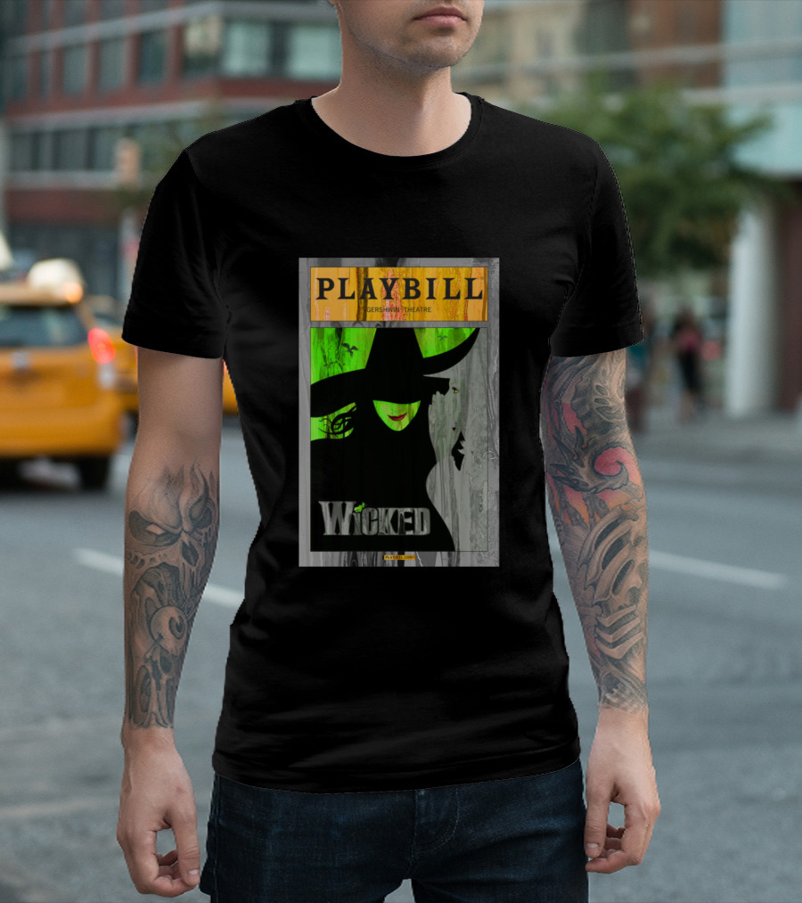 Wicked Playbill Gershwin Theatre T-Shirt