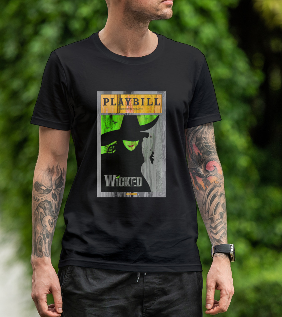 Wicked Playbill Gershwin Theatre T-Shirt