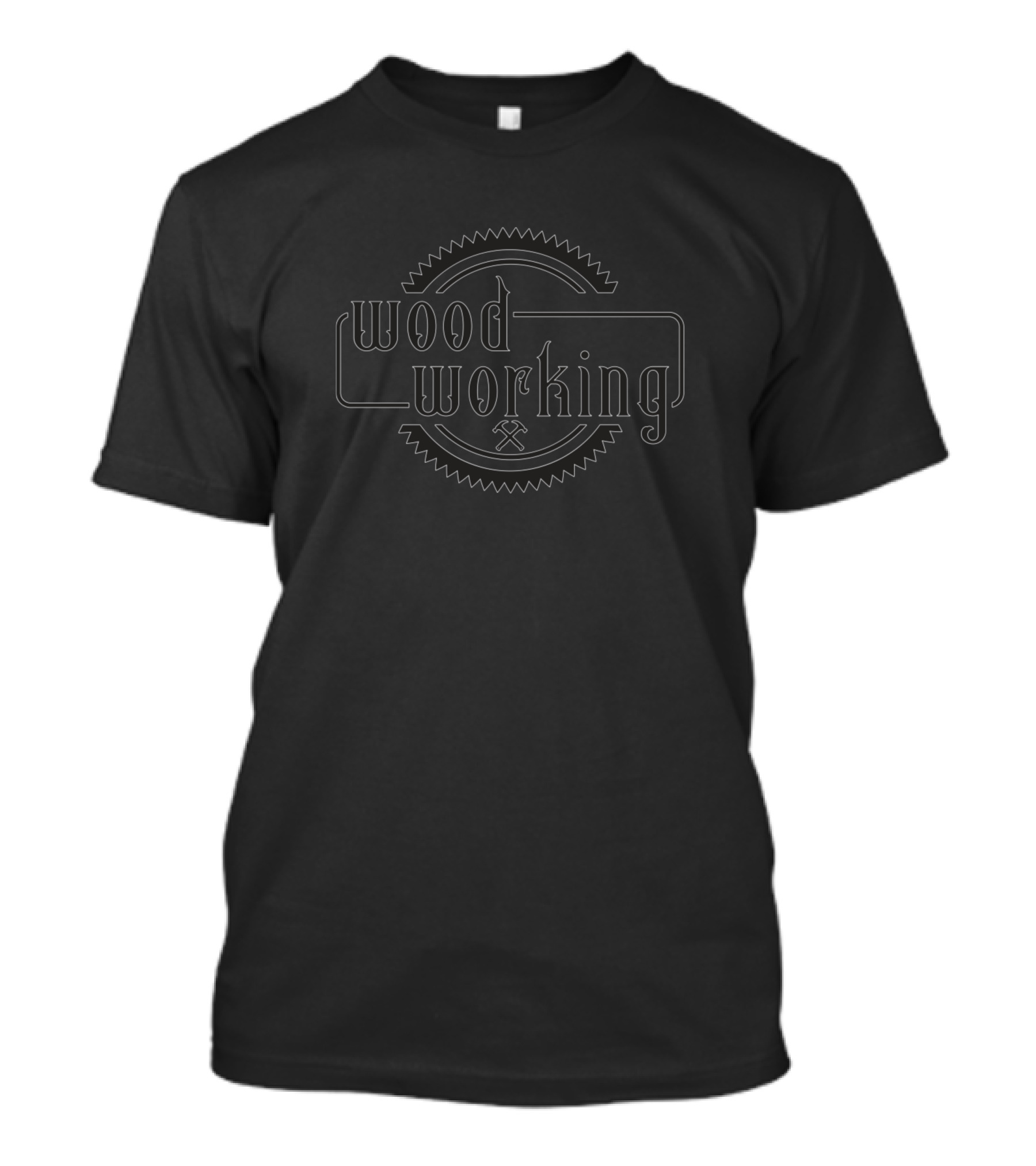 Woodworking Saw Blade And Hammer T-Shirt