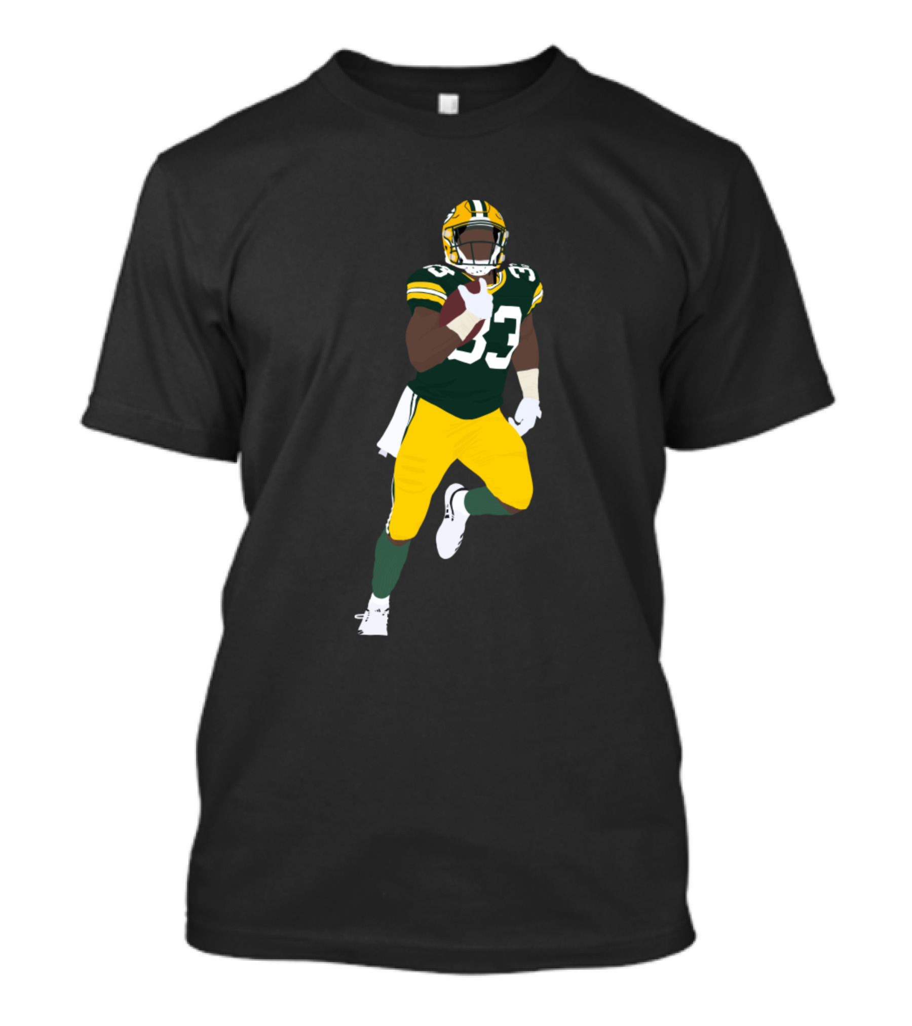 Aaron Jones Green Bay Packers Running Back 33 T-Shirt