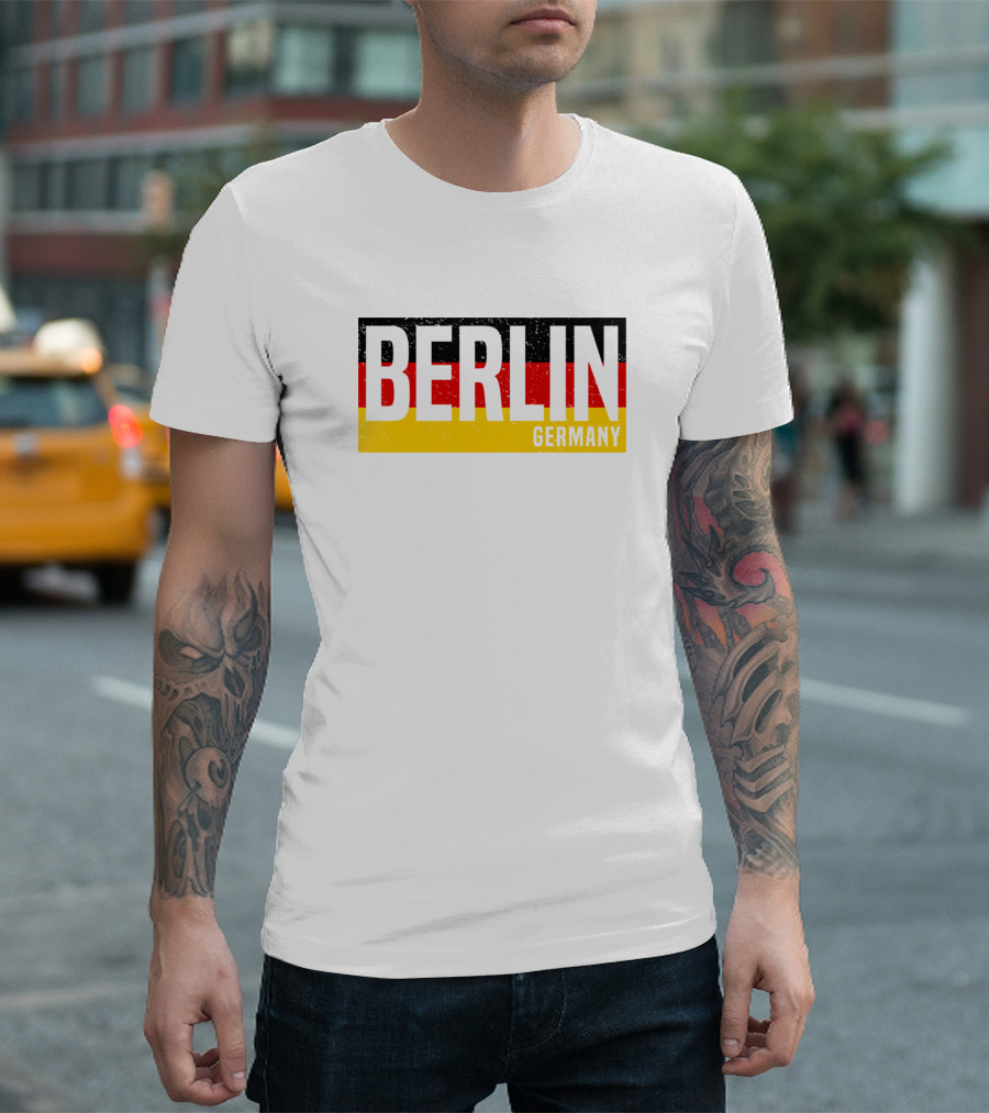 Berlin Germany Flag Colors T-Shirt