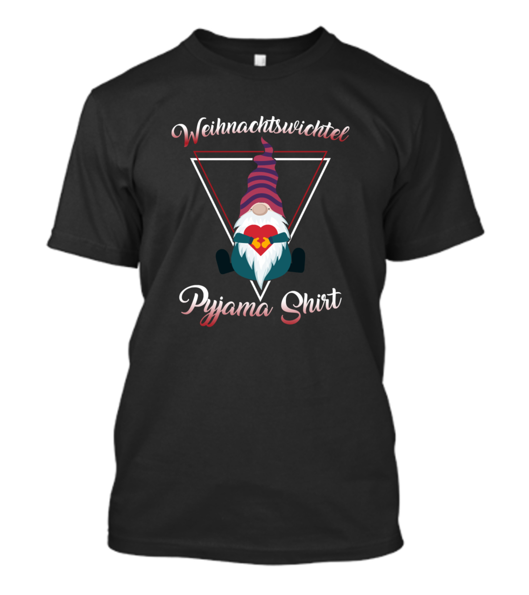 Weihnachtswichtel Pyjama Shirt Christmas Elf Or Dwarf T-Shirt