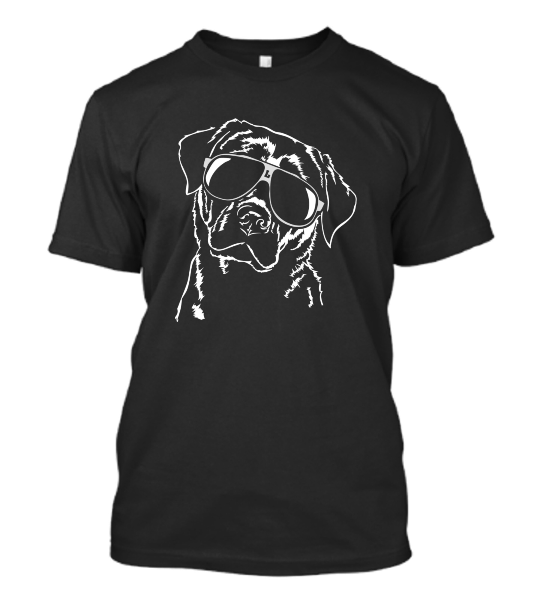Proud Labrador Retriever Cool Sunglasses Funny Dog T-Shirt