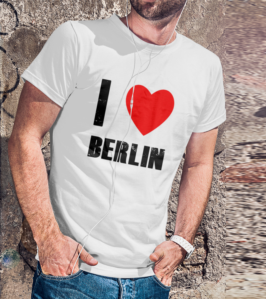 Berlin Heart Symbol I Love Berlin T-Shirt