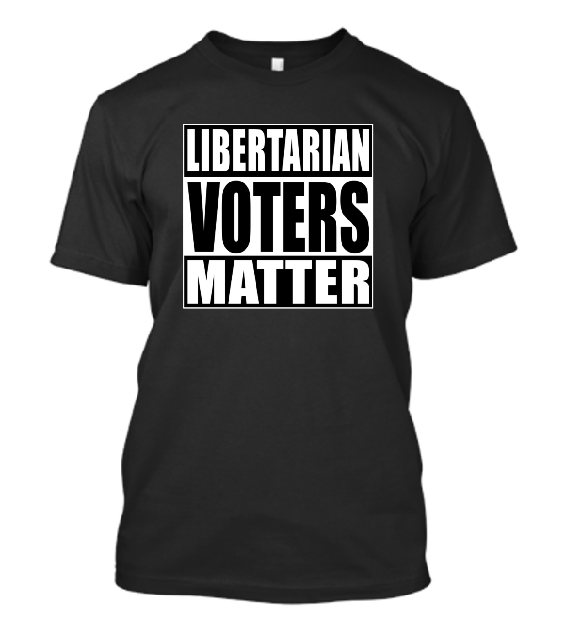 Libertarian Voters Matter Political Election T-Shirt