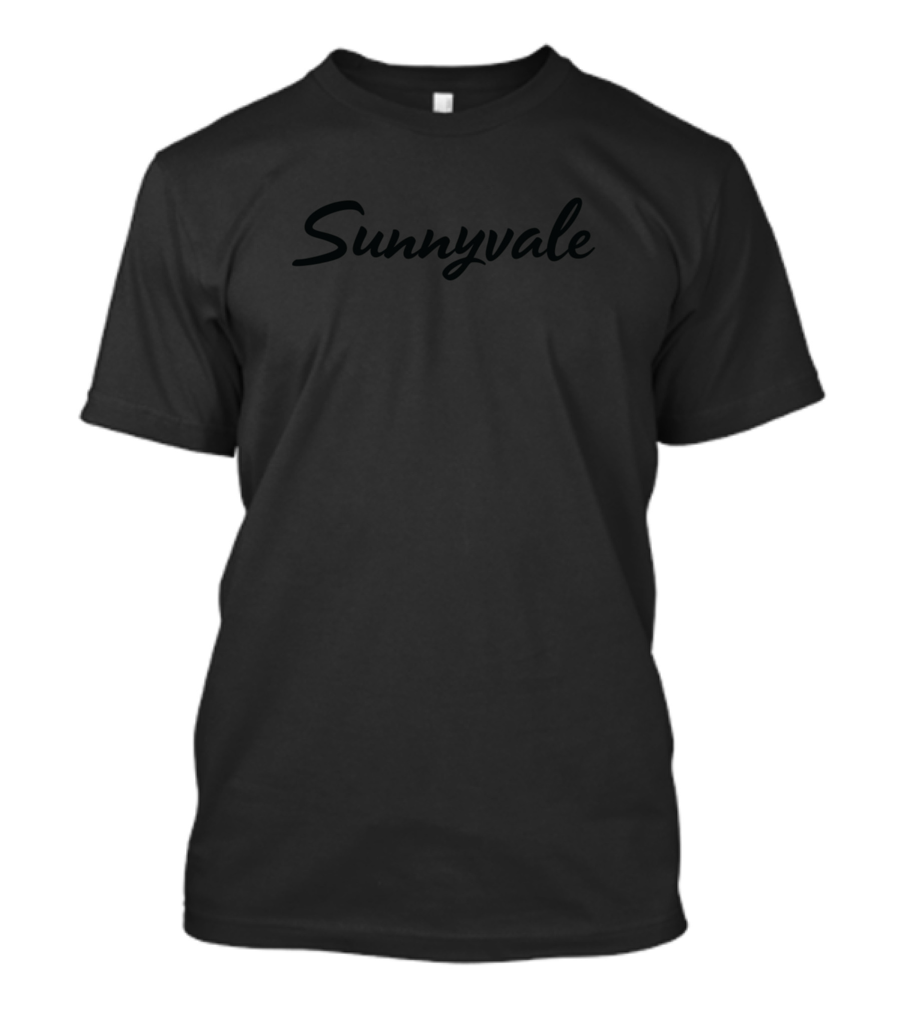 Sunnyvale Black Script Font Classic T-Shirt