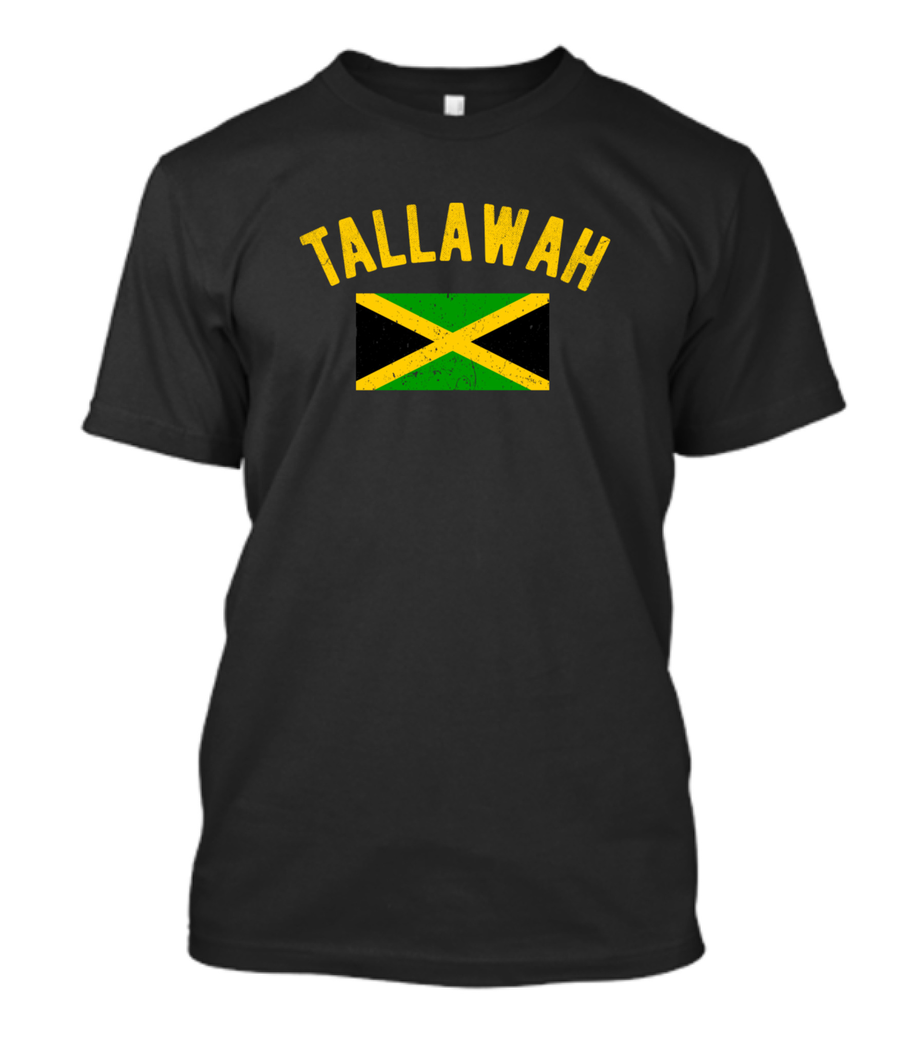 Tallawah Jamaican Flag Jamaica Slang Funny Phrase T-Shirt