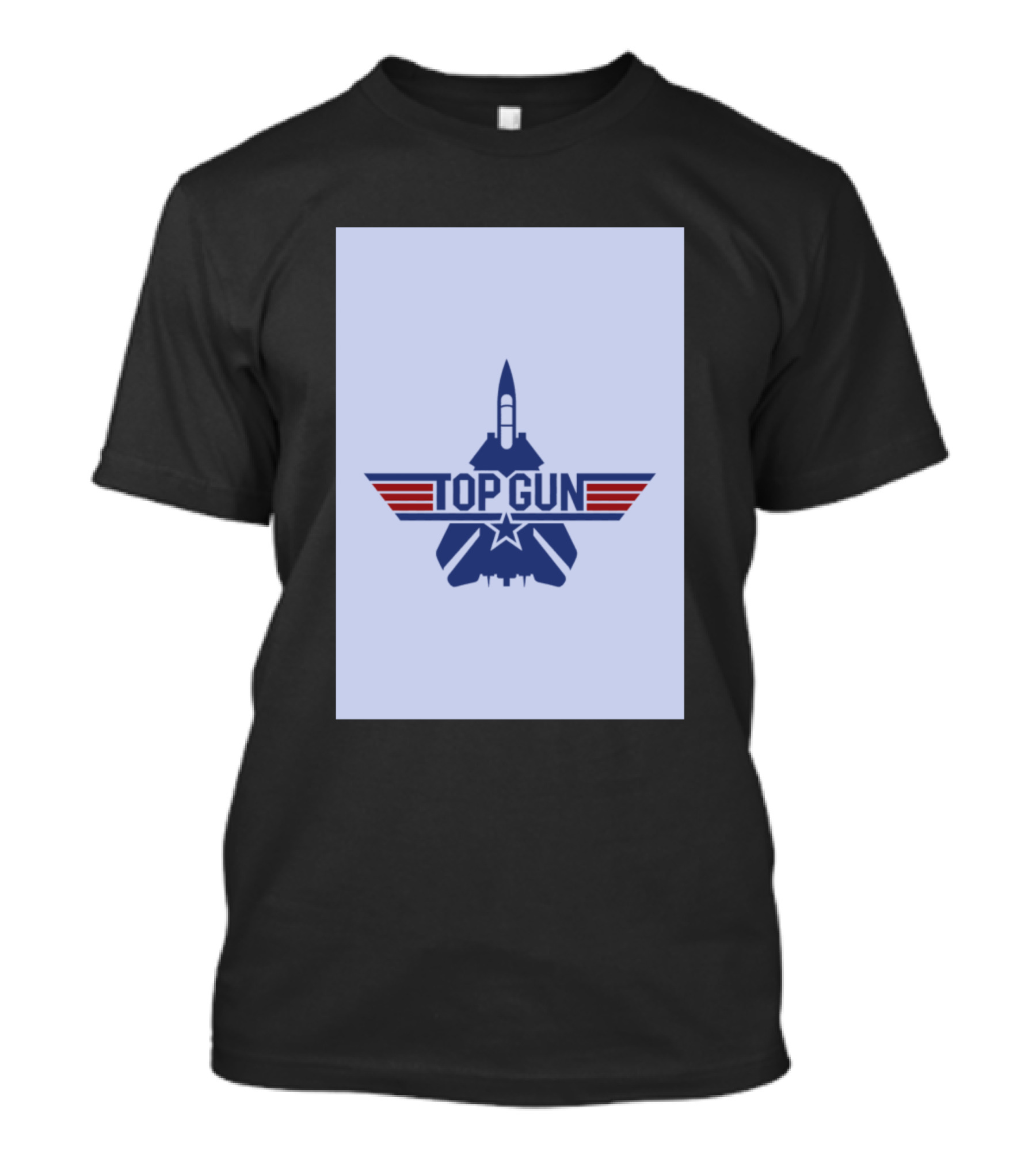 Top Gun Fighter Jet Emblem Classic T-Shirt