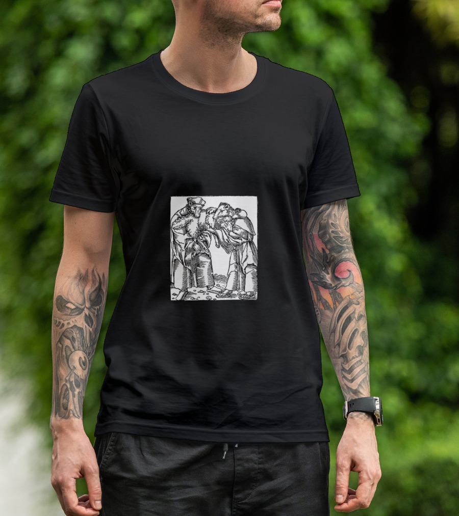 Wie Man Die Falschen Propheten Erkennen Urbanus Rhegius M D XXXIX Woodcut Vintage T-Shirt