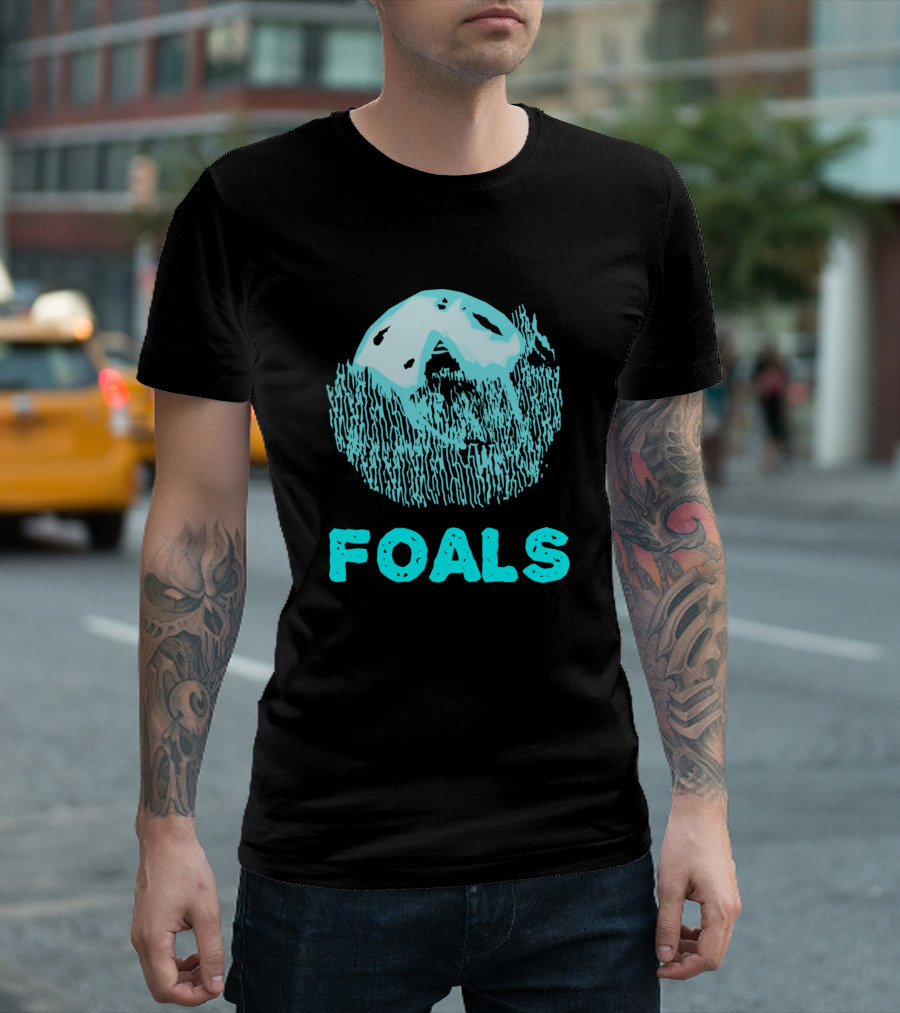 Foals Abstract Blue Iconic T-Shirt