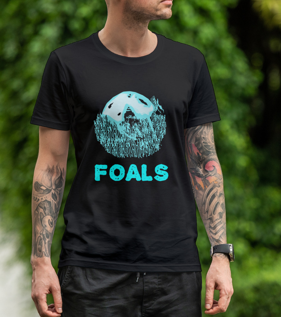Foals Abstract Blue Iconic T-Shirt