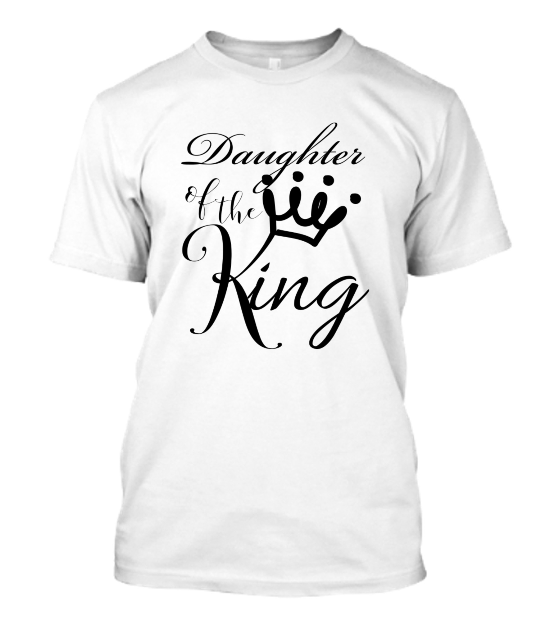 Daughter Of The King Christian With Crown T-Shirt