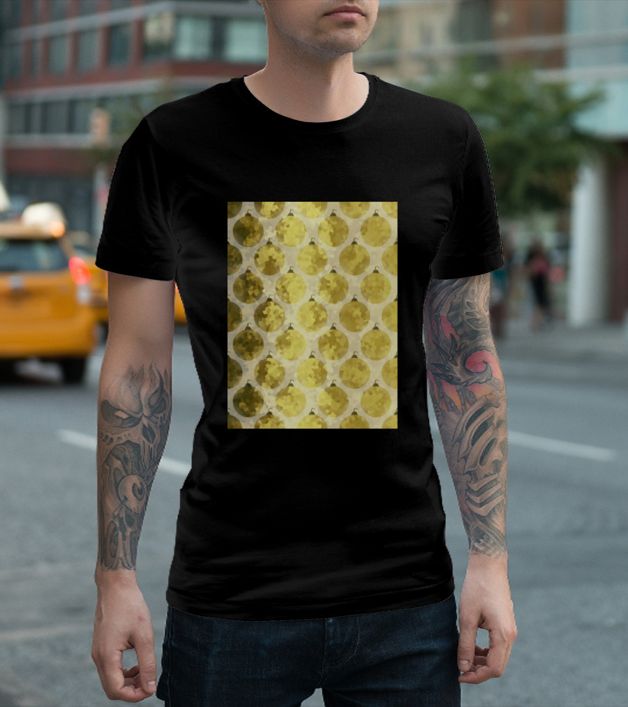 Gold Ornament Pattern Collection T-Shirt