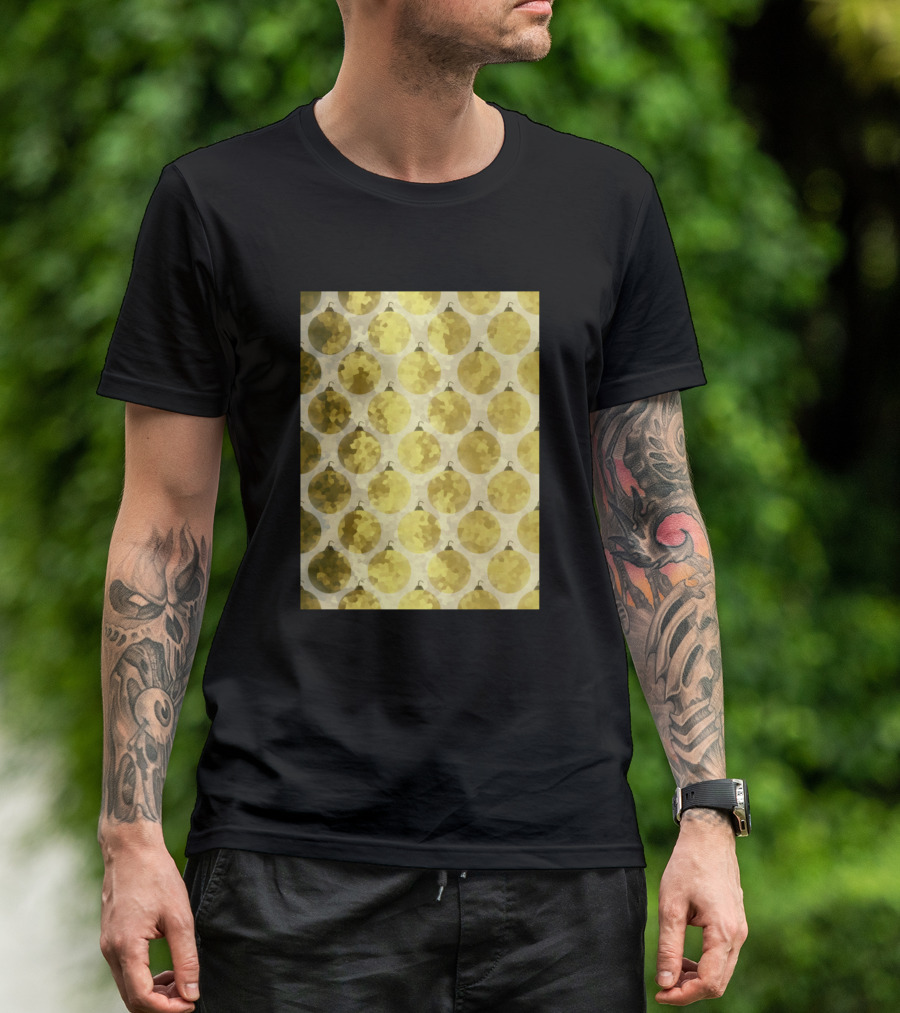 Gold Ornament Pattern Collection T-Shirt