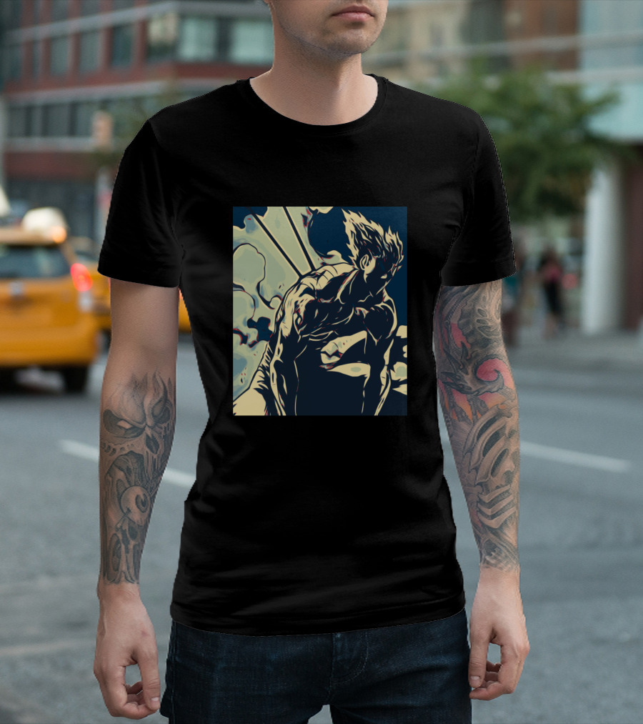 Garou Hero Hunter One Punch Man Manga T-Shirt