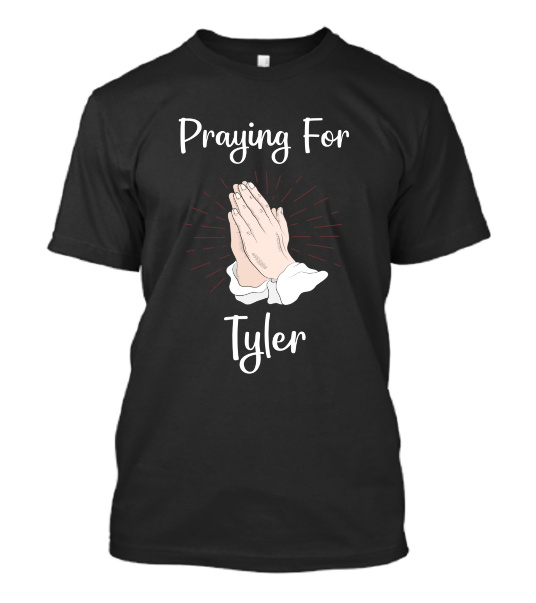Praying For Tyler Hands T-Shirt