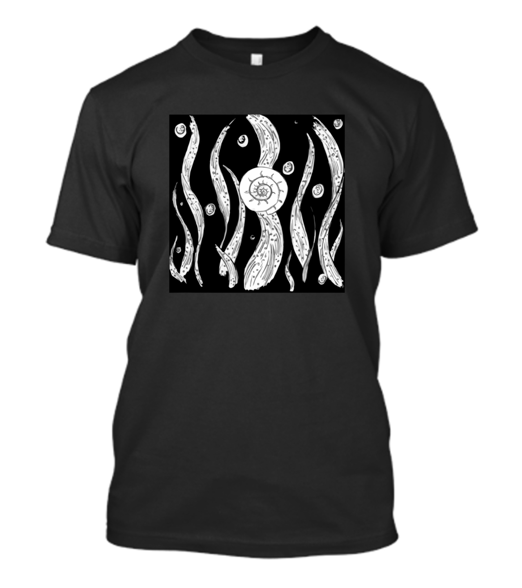 Snail Shell Among Seaweed T-Shirt