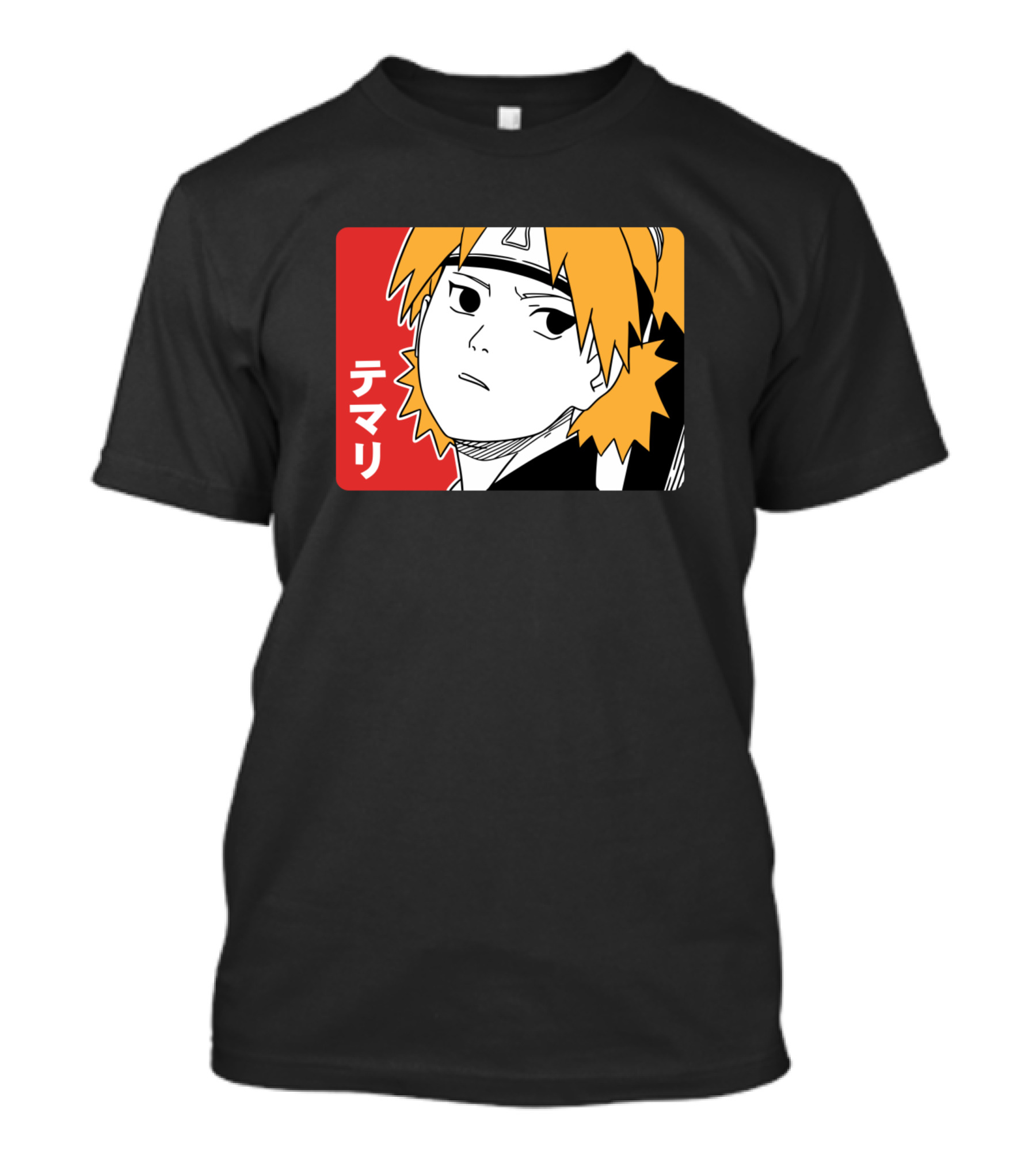Temari Ninja Shinobi Character Panel T-Shirt