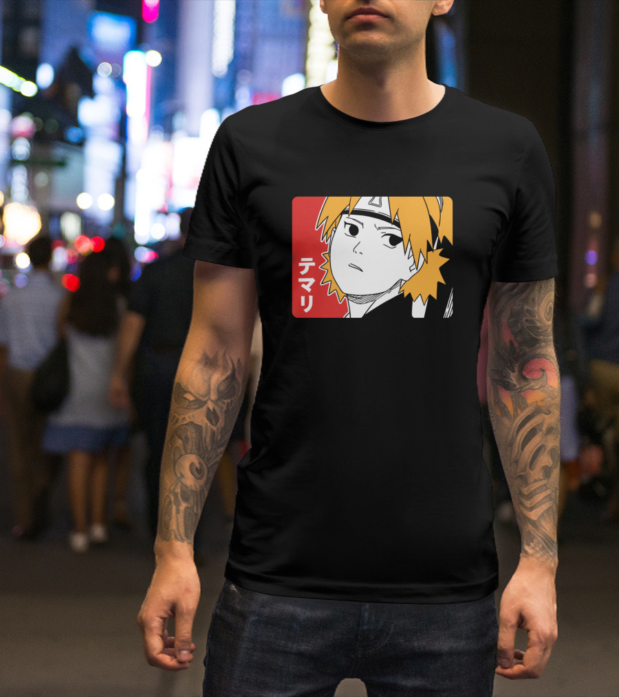 Temari Ninja Shinobi Character Panel T-Shirt
