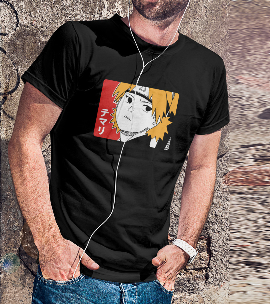 Temari Ninja Shinobi Character Panel T-Shirt