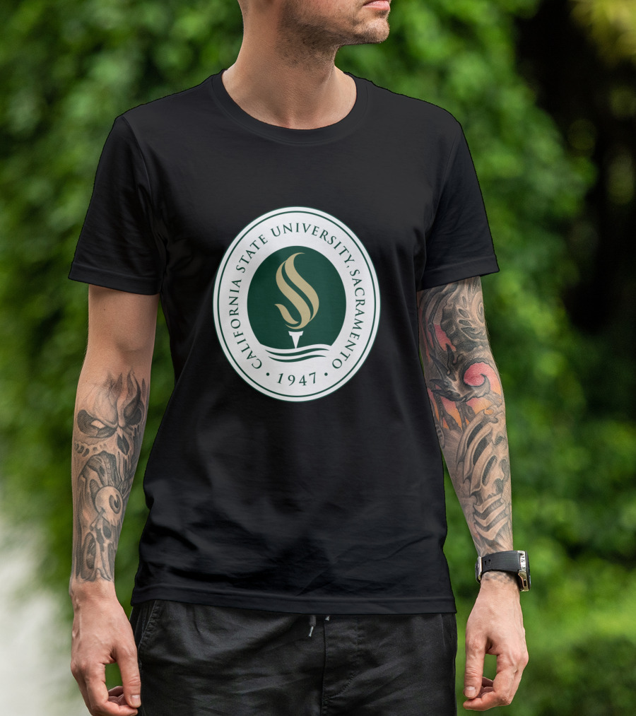 California State University Sacramento 1947 Emblem T-Shirt
