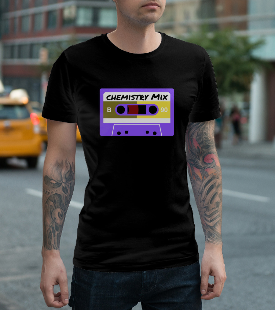 Retro Cassette Tape Chemistry Mix B 90 Funny Micro T-Shirt