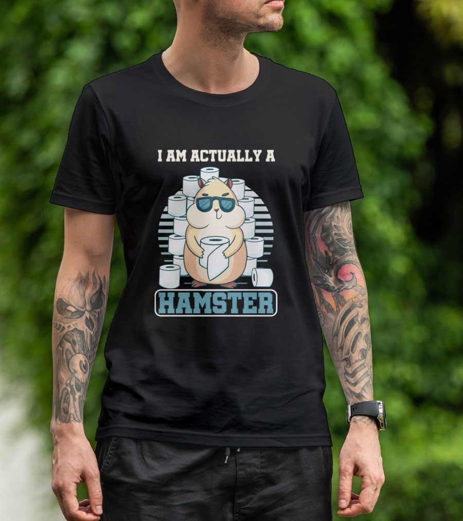 I Am Actually A Hamster T-Shirt