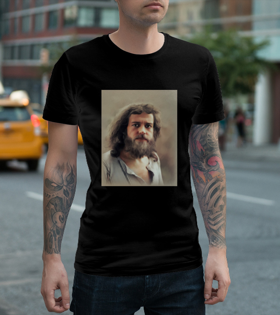 Joe Cocker Music Legend Portrait T-Shirt