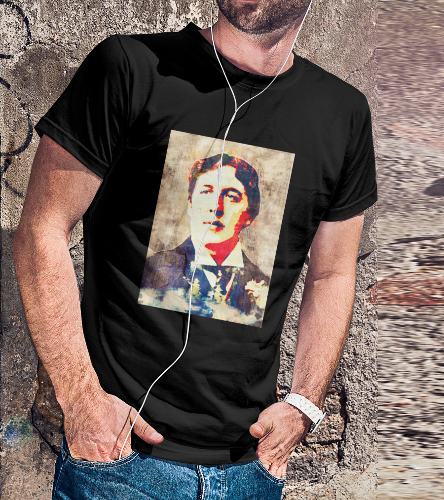 Oscar Wilde Pop Art Vintage T-Shirt