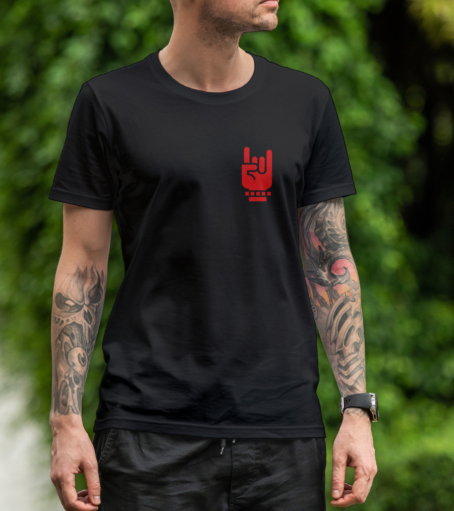 Bid Coordinator Rock Hand Gesture T-Shirt
