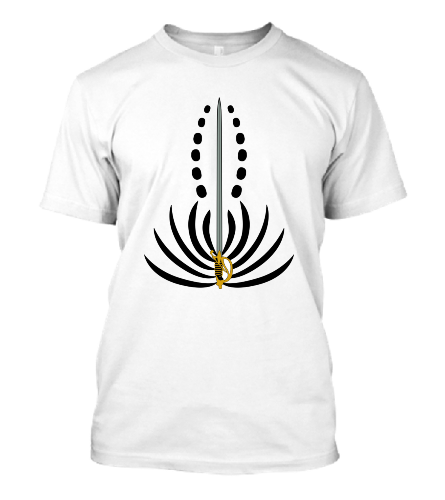 Chaminade Silverswords Sword And Shield Emblem T-Shirt