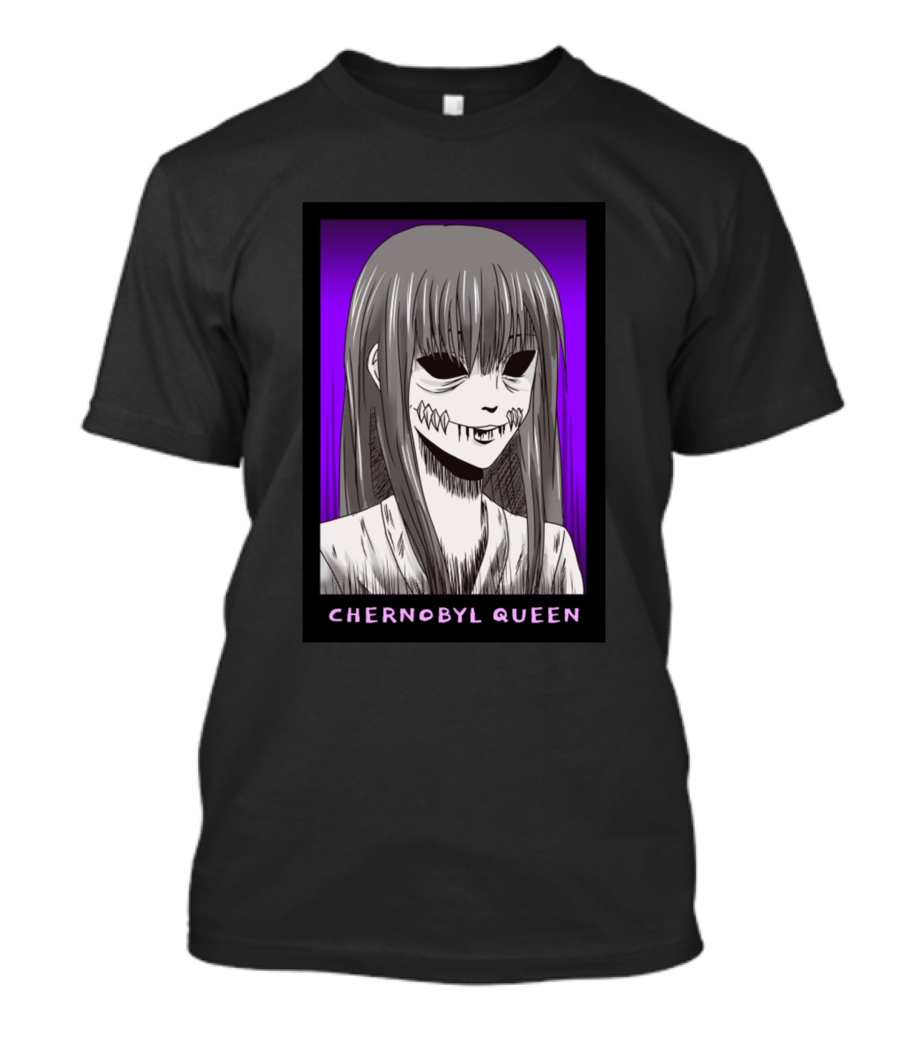 Chernobyl Queen Horror Manga T-Shirt
