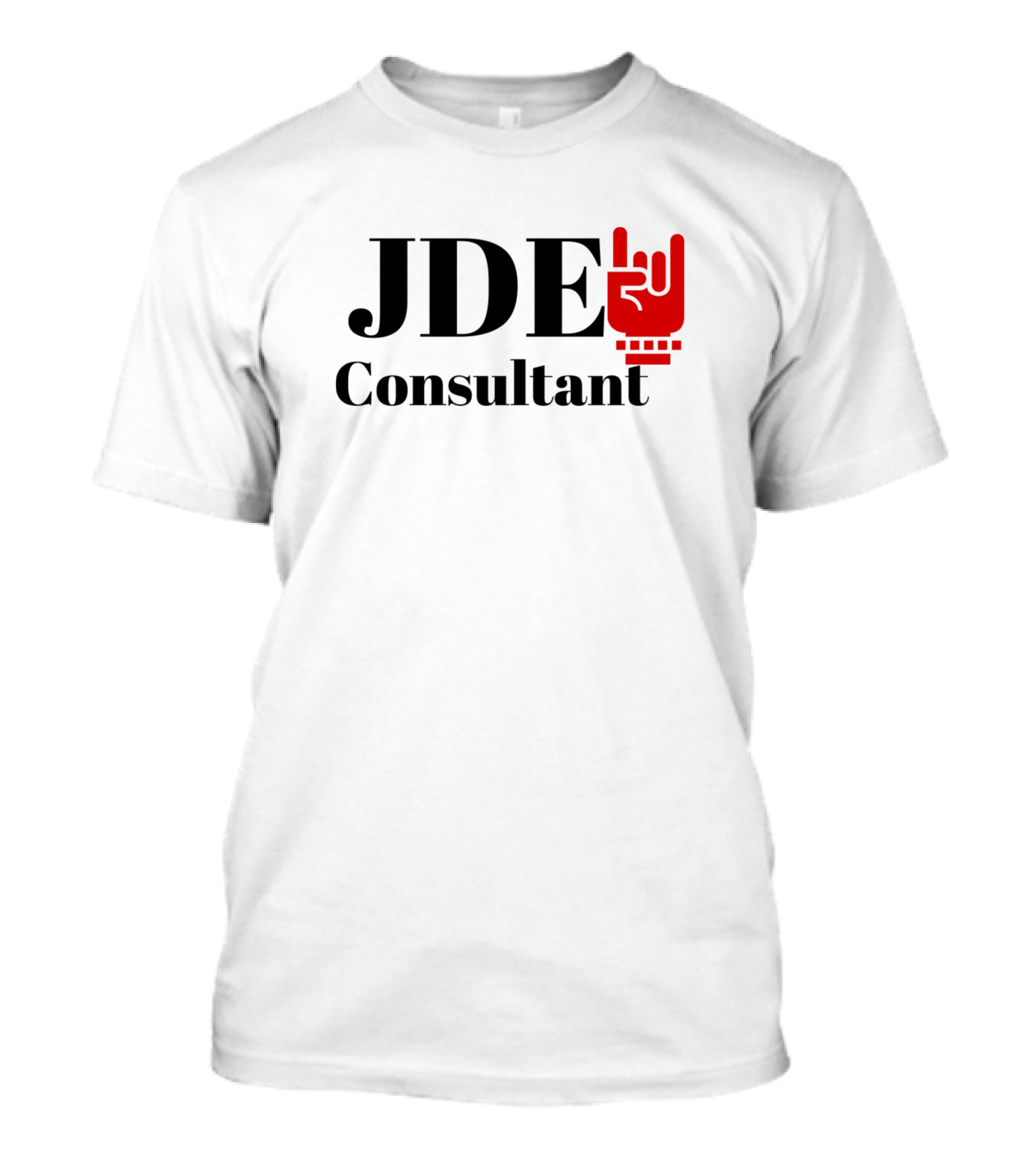 JDE Consultant Rock Hand Gesture T-Shirt