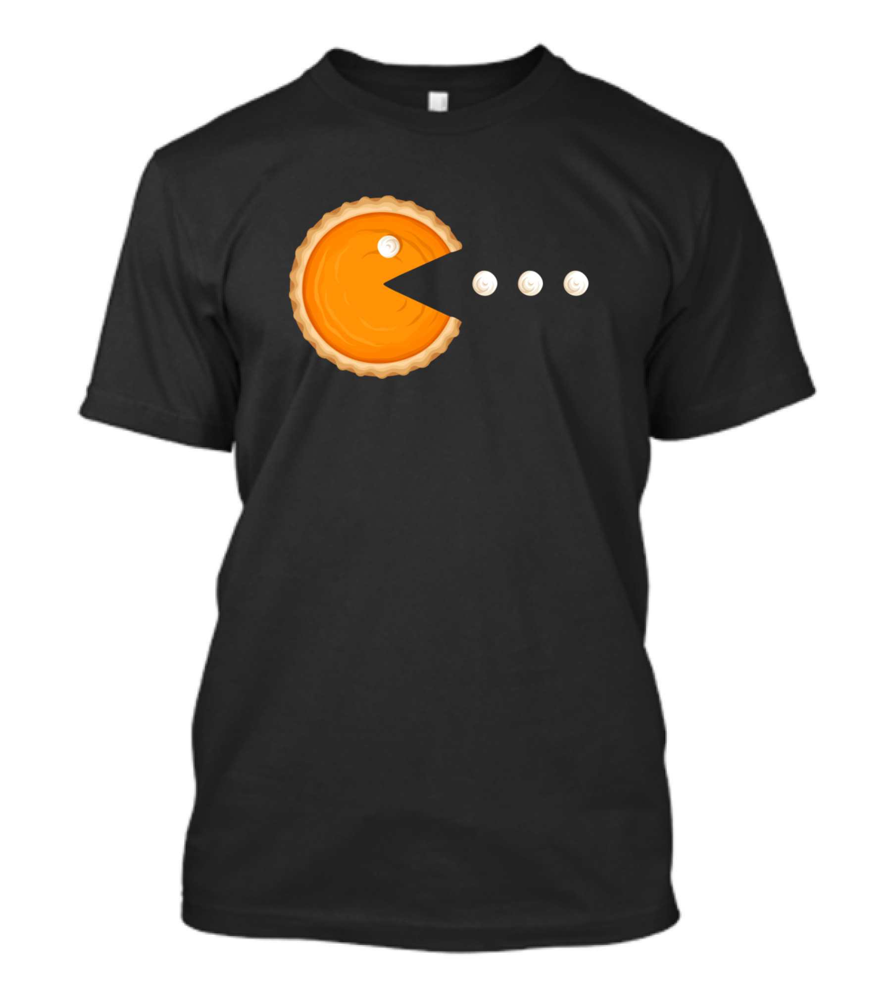 Thanksgiving Pumpkin Pie Pacman T-Shirt