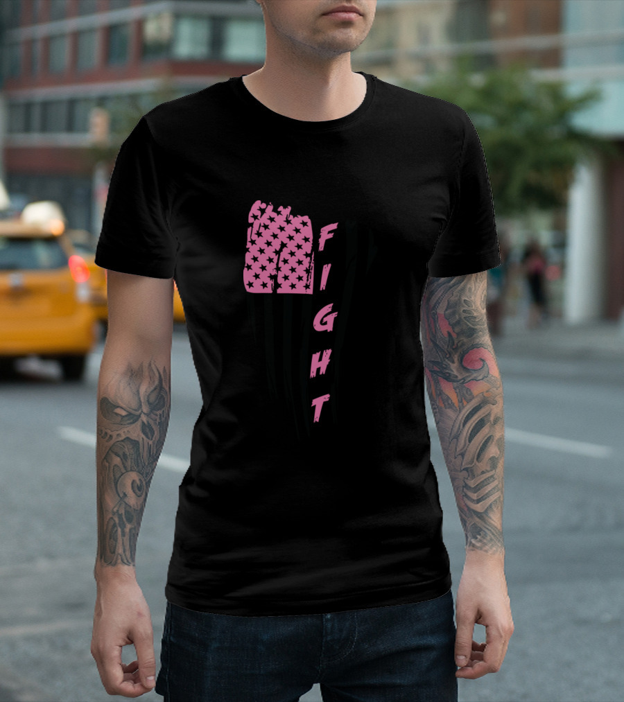 Fight Breast Cancer Pink T-Shirt