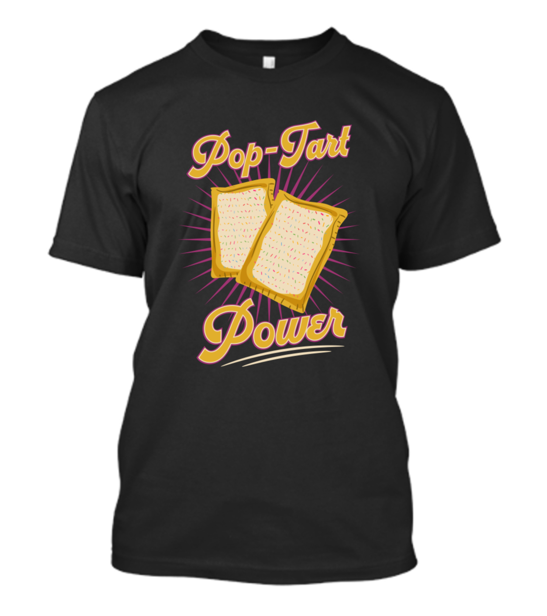 Pop Tart Power Bodybuilding Pre Workout Energy Boost T-Shirt