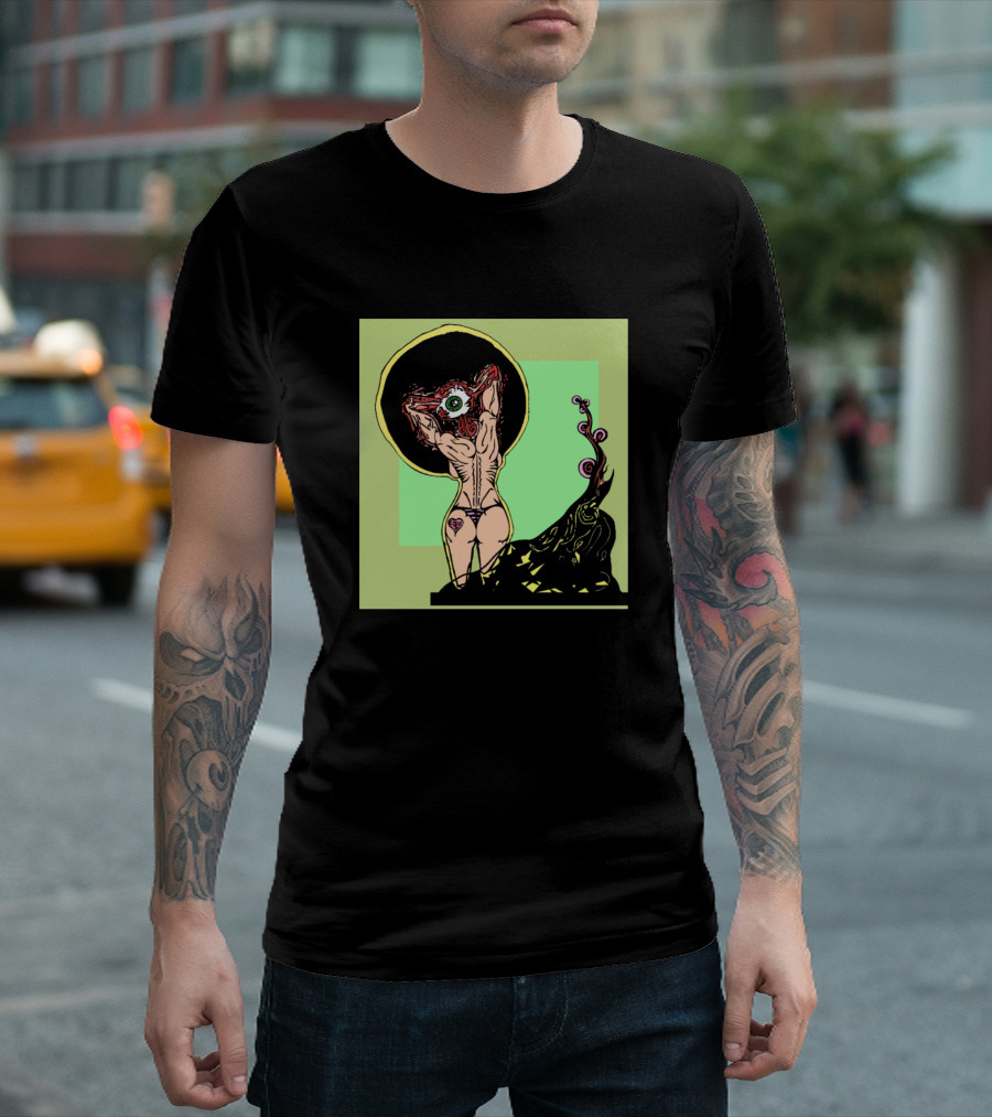 I Heart Corpse Aka Revenge Of The Alien Cyclops Zo Featuring Muscle Cyclops Surrounded by Green Aura T-Shirt