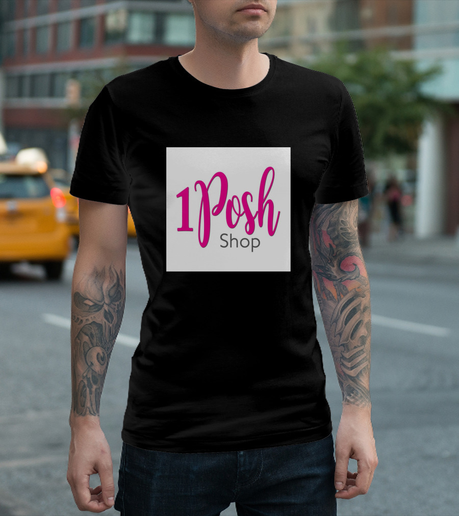 1Posh Shop I Just Want To Drink Beer With My Dog T-Shirt