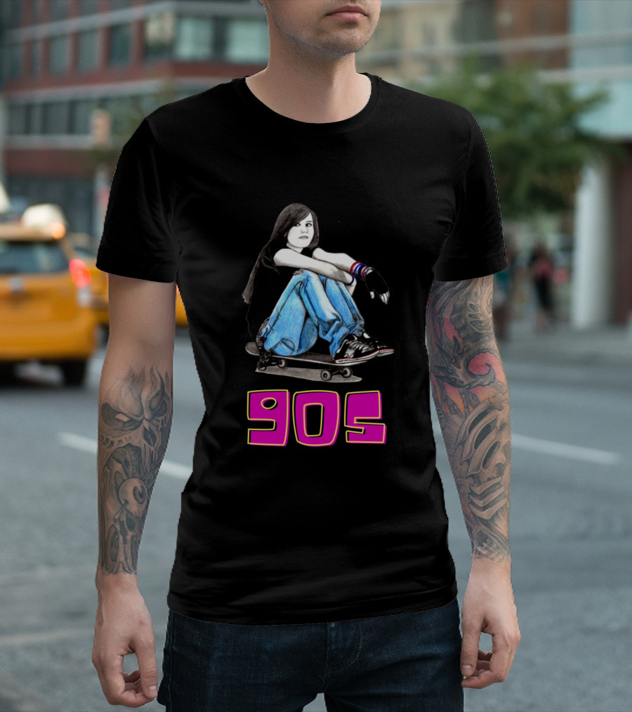 90s Skateboarding Style Mid90s Comedy Vibe T-Shirt