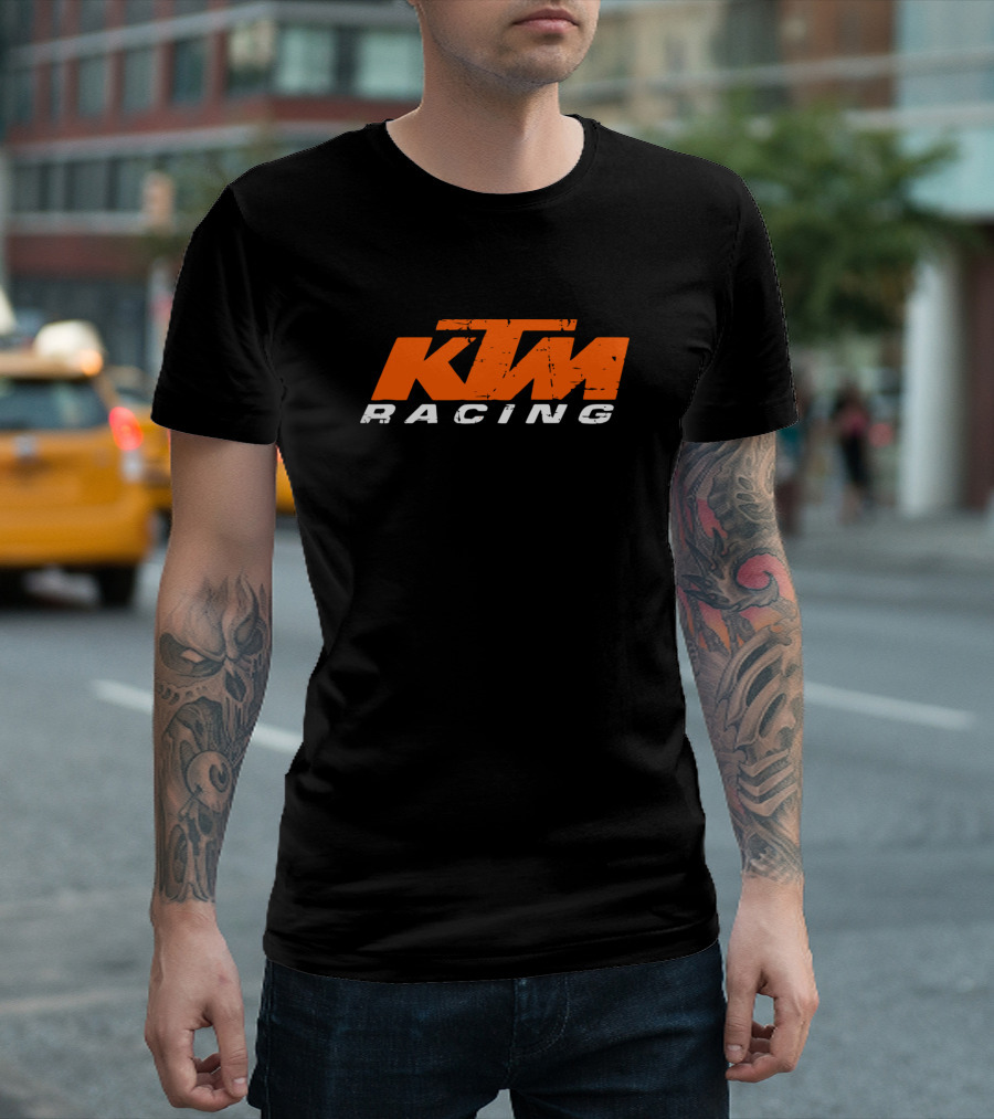 KTM Racing Motorcycle T-Shirt